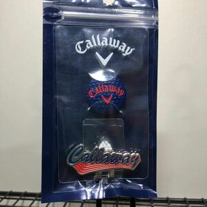 Callaway キャロウェイゴルフ　マグネット式クリップマーカー 22 JM 5922015 ネイビー