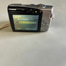 Canon IXY DIGITAL 800IS PC1176 コンパクトデジタルカメラ 起動確認済み バッテリーなし_画像5