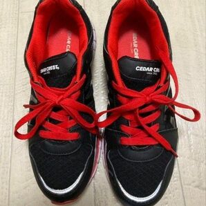 CEDARCREST スニーカー メンズ 27cm 赤 レッド