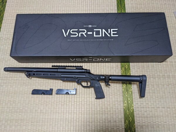 東京マルイ VSR-ONE　ブラック　使用少　予備マガジン一本付属