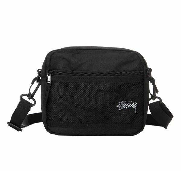 ★セール　STUSSY ステューシー ショルダーバッグ ブラック