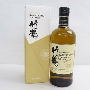 NIKKA（ニッカ）竹鶴 ピュアモルト 白ラベル 海外流通 英語ラベル 43％ 700ml M24D250002