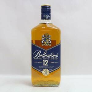 Ballantines（バランタイン）12年 ブルーラベル 角瓶 40％ 700ml X24D300290