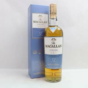 MACALLAN（マッカラン）12年 ファインオーク トリプルカスク 40％ 700ml X24D300032