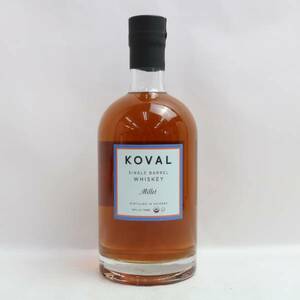 KOVAL（コーヴァル）シングルバレル ミレット 40％ 750ml X24D300379