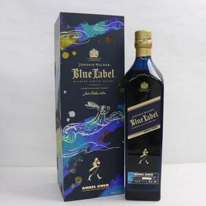 JOHNNIE WALKER（ジョニーウォーカー）ブルーラベル イヤー オブ ザ ラビット エンジェル チェン 40％ 750ml O24D230117