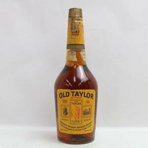 OLD TAYLOR（オールド テイラー）43％ 760ml ※封シール傷み有 T24D160031