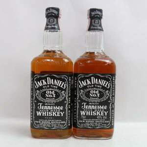 【2本セット】JACK DANIELS（ジャックダニエル）オールド No.7 45％ 750ml C24D230006