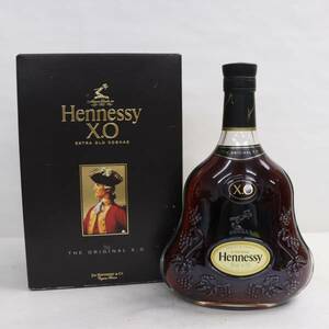 1円~Hennessy（ヘネシー）XO 黒キャップ クリアボトル 40％ 700ml G24C270016