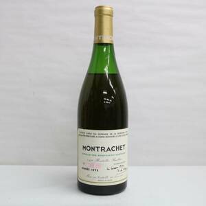 DRC MONTRACHET（モンラッシェ）1975 750ml ※液面低下・度数不明 X24A250053