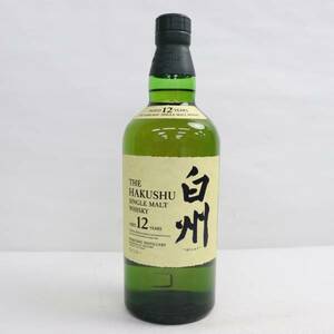 1円~SUNTORY（サントリー）白州 12年 43％ 700ml T24D250001