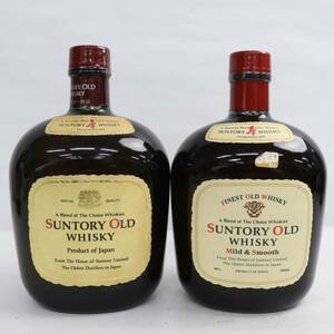 【2本セット】SUNTORY（サントリー）各種（オールド 43％ 760ml 等）X24D300327