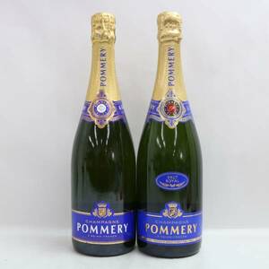 【2本セット】POMMERY（ポメリー）ブリュット ロワイヤル 12.5％ 750ml O24D230080