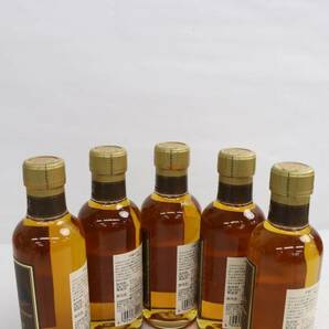 【5本セット】NIKKA（ニッカ）竹鶴 12年 ピュアモルト ベビーボトル 40％ 180ml Y24D250011の画像3