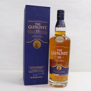 GLENLIVET（グレンリベット）18年 バッチ リザーブ 40％ 700ml T24D210005