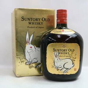 SUNTORY（サントリー）オールド 干支ラベル 卯歳 43％ 760ml X24D300057の画像1