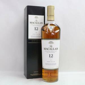 MACALLAN（マッカラン）12年 シェリーオークカスク 40％ 700ml ※箱キズ N24D210050