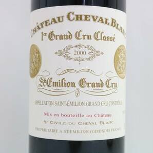 CHATEAU CHEVAL BLANC（シャトー シュヴァル ブラン）2000 13.5％ 750ml X24D220069の画像2