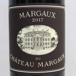 MARGAUX du CHATEAU MARGAUX（マルゴー デュ シャトー マルゴー）2017 13.5％ 750ml T24D300048の画像2
