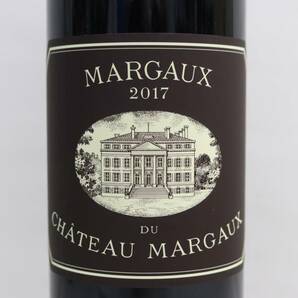 MARGAUX du CHATEAU MARGAUX（マルゴー デュ シャトー マルゴー）2017 13.5％ 750ml T24D300049の画像2