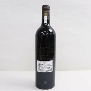 1円~MARGAUX du CHATEAU MARGAUX（マルゴー デュ シャトー マルゴー）2017 13.5％ 750ml O24E020039の画像4