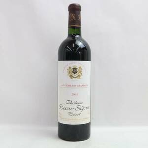 Chateau Beau Sejour Becot（シャトーボーセジュール ベコ）プルミエ グランクリュ クラッセ 2001 13％ 750ml G24D270005