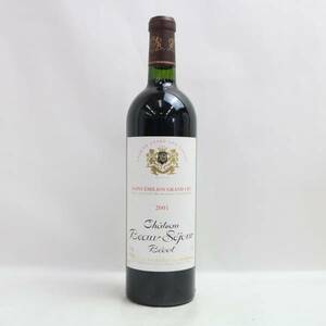 Chateau Beau Sejour Becot（シャトーボーセジュール ベコ）プルミエ グランクリュ クラッセ 2001 13％ 750ml G24D270004