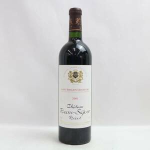 Chateau Beau Sejour Becot（シャトーボーセジュール ベコ）プルミエ グランクリュ クラッセ 2001 13％ 750ml G24D270006