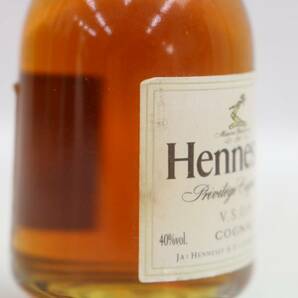 Hennessy（ヘネシー）VSOP ミニチュアボトル 40％ 30ml X24E070065の画像6