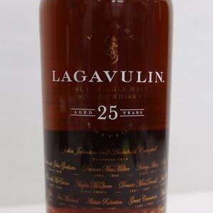 LAGAVULIN（ラガヴーリン）25年 200周年記念ボトル 51.7％ 700ml ※液面低下 N24E030015の画像2