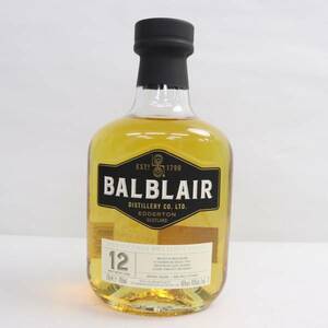 BALBLAIR（バルブレア）12年 46％ 700ml F24D290001