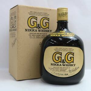 1円~NIKKA（ニッカ）G&G ゴールド＆ゴールド ブラックボトル 43％ 1520ml O24D230134