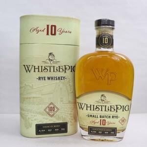 1円~WHISTLEPIG（ホイッスルピッグ）10年 スモール バッチ ライ 50％ 700ml G24E010024