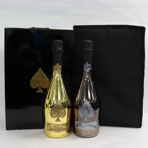 【2本セット】ARMAND DE BRIGNAC（アルマンドブリニャック）各種（ブランド ノワール ブラック 12.5％ 750ml 等）T23L240014