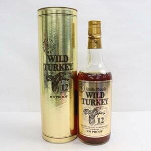 WILD TURKEY（ワイルドターキー）12年 リミテッド エディション ゴールド ラベル 50.5％ 750ml O23H280019