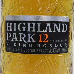 1円~HIGHLAND PARK（ハイランド パーク）12年 ヴァイキング オナー 40％ 700ml G24E050027の画像2