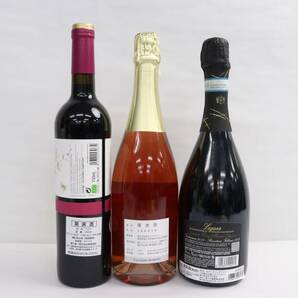 【3本セット】ワイン各種（富士山ワイナリー サクヤ 13％ 750ml 等）G24E040028の画像5