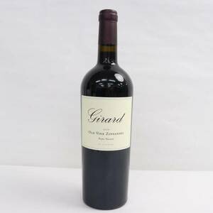 1円~Girard（ジラード）オールド ヴァイン ジンファンデル ナパヴァレー 2019 15％ 750ml G24E050004