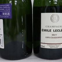 【10本セット】EMILE LECLERE（エミール ルクレール）ブリュット ブラン ド ブラン シャルドネ 12％ 750ml U24E120012_画像10