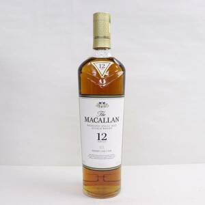 1円~MACALLAN（マッカラン）12年 シェリーオークカスク 40％ 700ml U24E120002