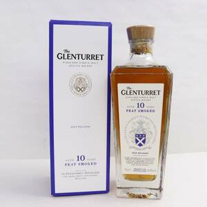 1円~The GLENTURRET（ザ グレンタレット）10年 ピート スモークド 2023 リリース 48.4％ 700ml M24E090006