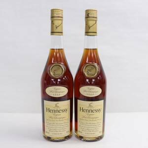 [2 pcs set ]Hennessy( Hennessy )VSOP slim clear bottle 40% 700ml S24E090054
