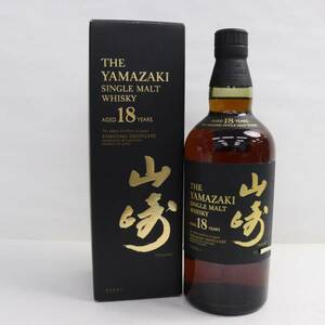 SUNTORY（サントリー）山崎 18年 旧 43％ 700ml N24E070047