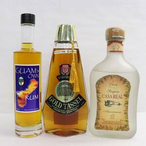 [3 pcs set ] alcohol all sorts ( Mac Guinness Gold tassel 40% 710ml etc. )S24E070039