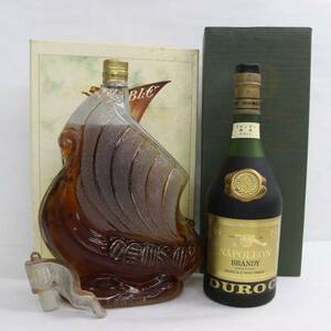 [2 pcs set ] brandy all sorts (la-sembai King sip clear bottle 40% 700ml *oli equipped etc. )T24E100024