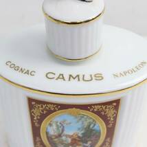 1円~CAMUS（カミュ）ナポレオン ラヴァーズリング 40％ 700ml 白陶器（重量1189g）E24E060003_画像2