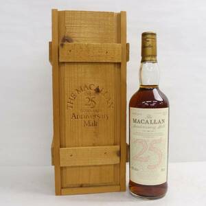 The MACALLAN（マッカラン）25年 アニバーサリー モルト 43％ 700ml X24D050067