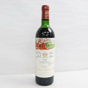 Chateau Mouton Rothschild（シャトー ムートン ロートシルト）1989 12.5％ 750ml X23K240017