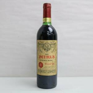 CHATEAU PETRUS（シャトー ペトリュス）1981 13％未満 750ml ※ラベル・キャップキズ有 T24A220028