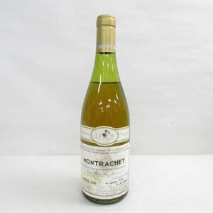 DRC MONTRACHET（モンラッシェ）1986 13％ 750ml ※状態不良 画像要確認※ X23H290006